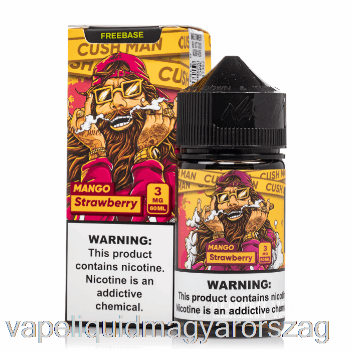 Cush Man - Mangó Eper - Csúnya Juice E-liquid - 60ml 0mg Vape Folyadék